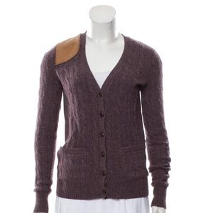Ralph Lauren Sweater with Leather Accent